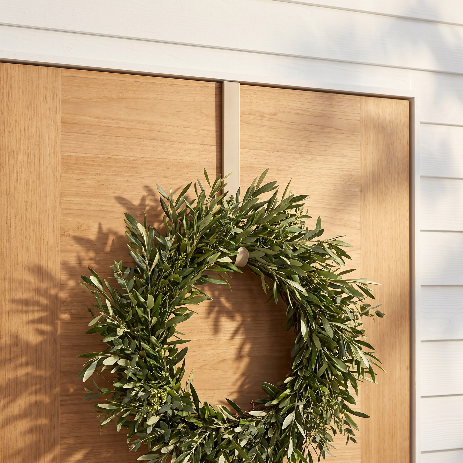 Champagne Front Door Wreath Hanger