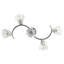 Sharleen Glass Semi Flush Mount