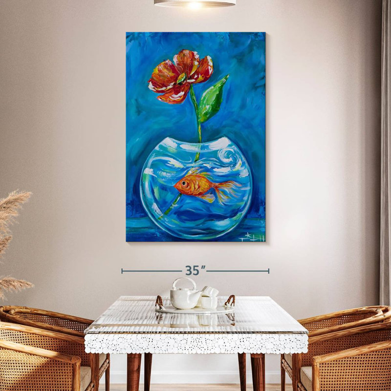 Brampt Goldie, 51" H x 34" W