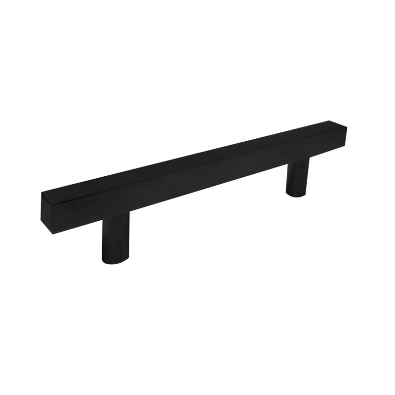 Poignée barre / poignée de 3,77 po Wynwood, Noir mat