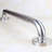 IMPEU 18-inch Knurled Bathroom Grab Bar, 1.25-Inch Diameter Shower Saftey Bar, Toilet Grab bar for Elderly, Door Handle, Anti-Slip Design, Brushed Nickel finishes-128619604-128619603