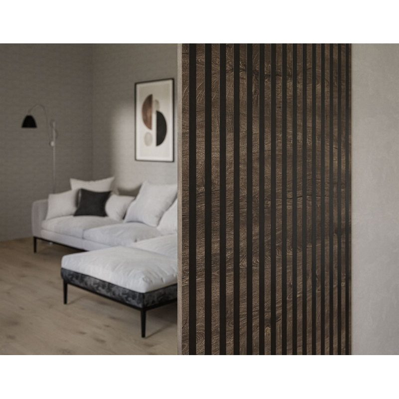ERCADO Sliding Doors, 76 cm, Dark Ash