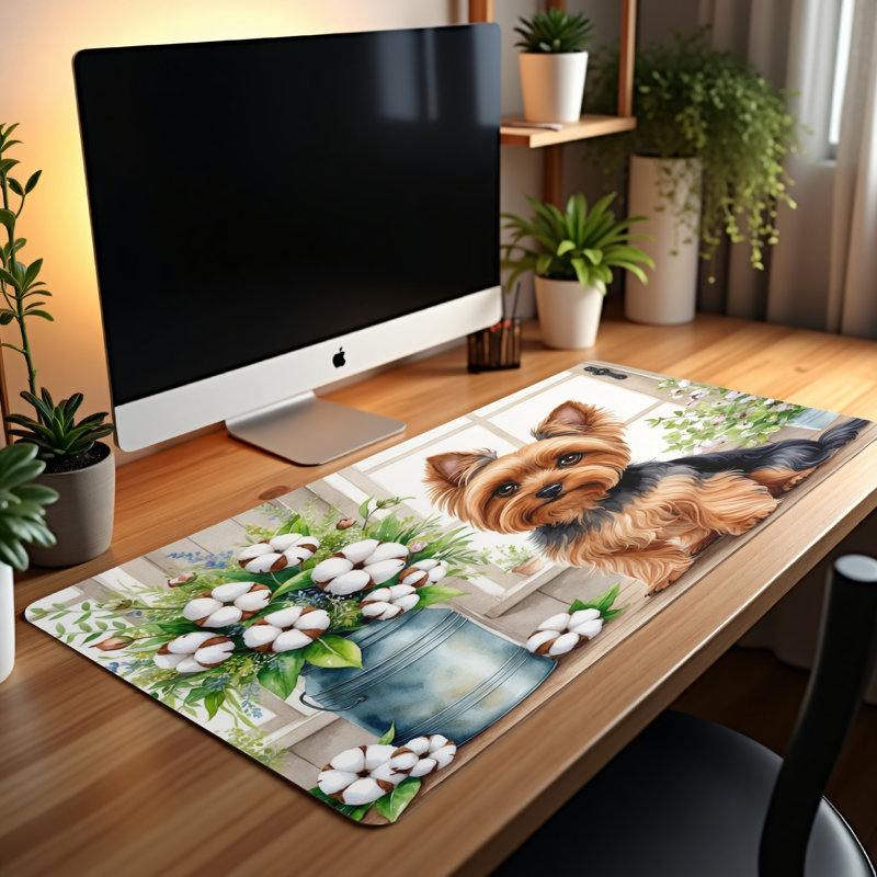 Polyester Desk Pad, 23.6x13.8