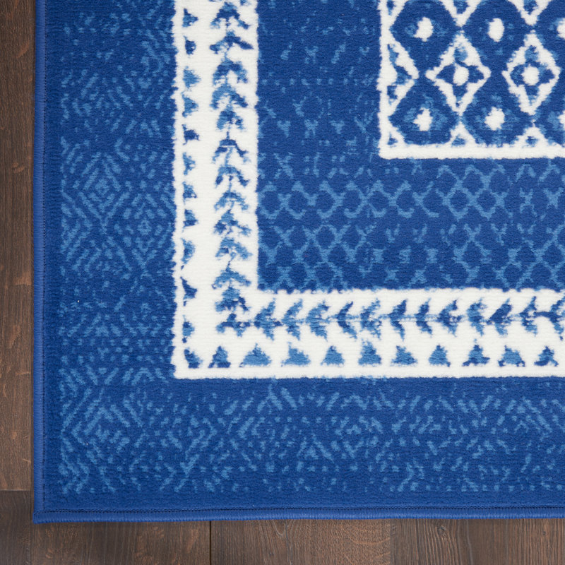 Geometric Indoor Rug, Rectangle 8' x 10'