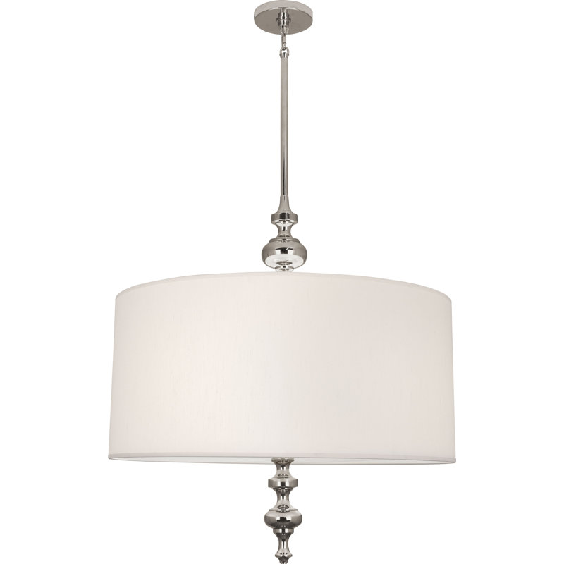 Arthur 3 - Light Drum Pendant, Polished Nickel