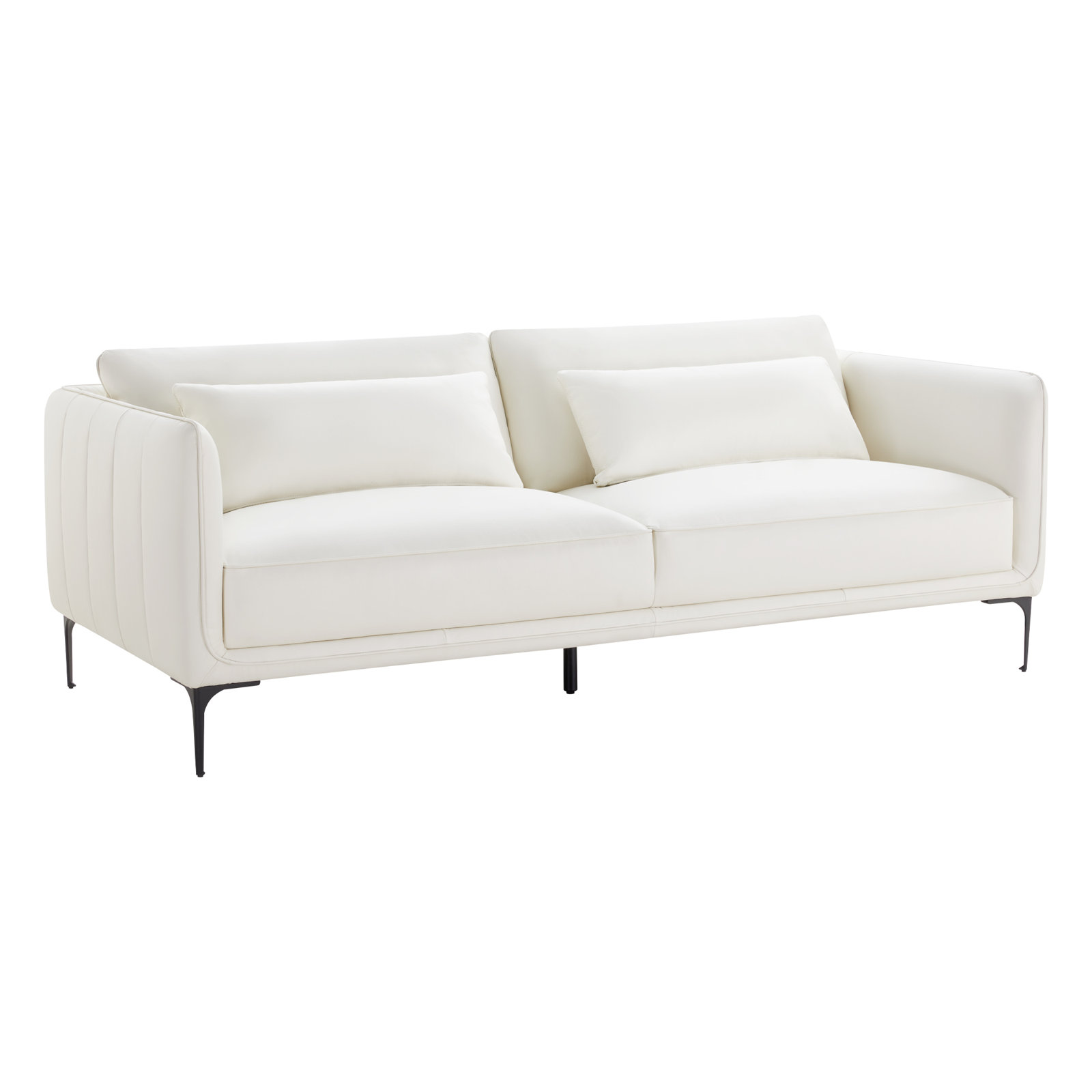 Rae 2-Piece Living Room Set, Impression White