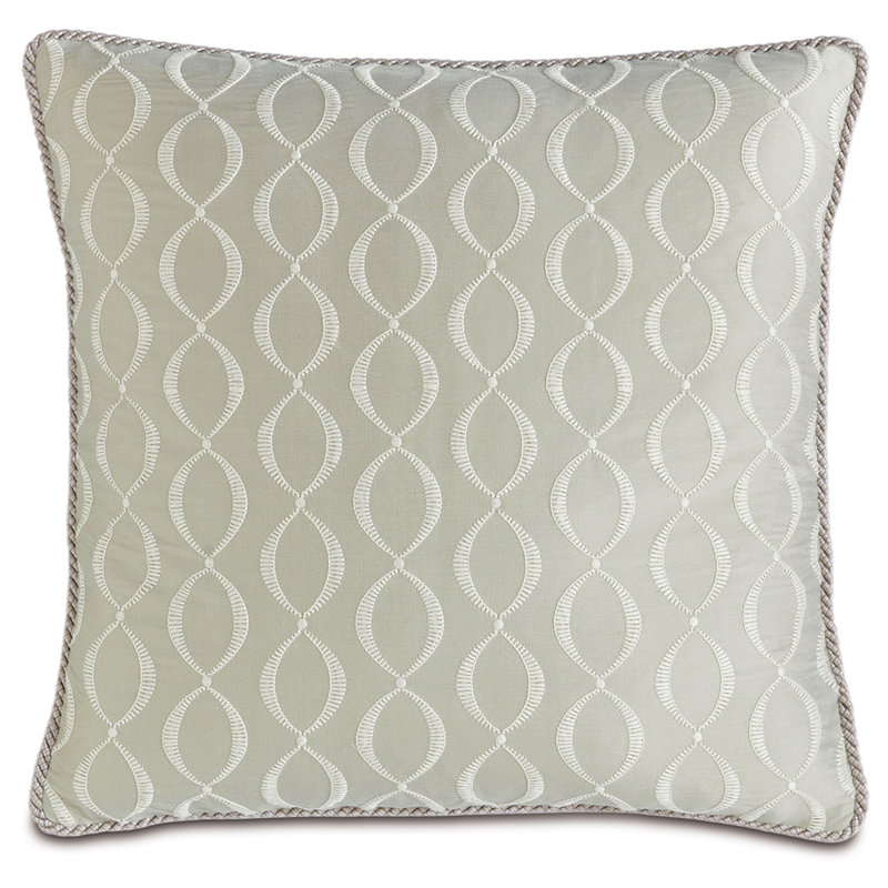 Lourde Square Pillow Cover & Insert, Geometric 1, 22"H x 22"W