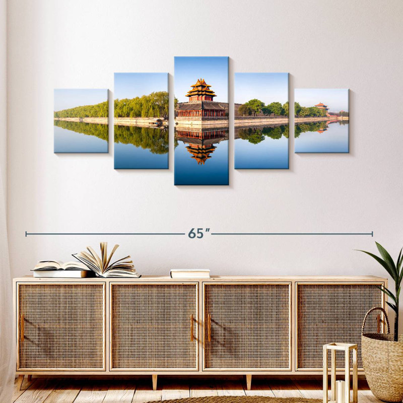 Beijing Watchtower, 24" H x 55" W