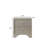 1Pc Modern Glam Style Two Drawer Nightstand Embossed Crocodile Pattern