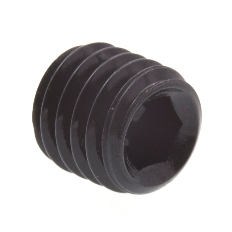 Socket Set Screws, Metric, M6-1.0 X 8MM, Black Oxide Coated Steel (10 Pack), 4.15" H x 2.9" W x 0.35" D, Black