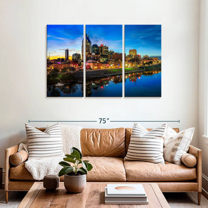 Paysage urbain Sirci Nashville, H 36 po x l 57 po