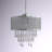 Orlando 5 - Light Dimmable Drum Chandelier