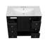Meuble-lavabo simple 36 po avec plateau Leiding-49431055