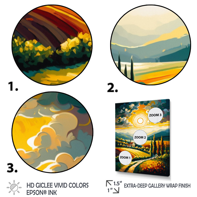 Les rayons de soleil de Maymoona culminent à travers les nuages II, H 44 po x l 34 po x P 1,5 po, Cadre flottant noir