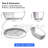 Freestanding Bathtub Solid Surface Resin Soaking Bathtub Transparent-115101673