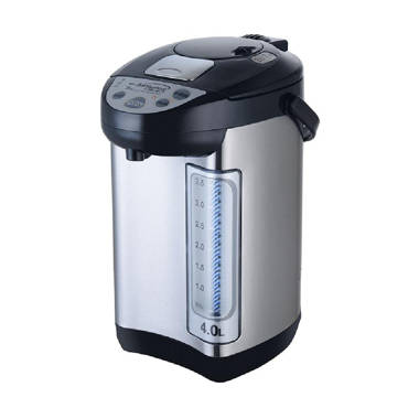 NutriChef PKWK43 Digital Electric Hot Pot Water Boiler and Warmer