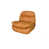 Orange Faux Leather