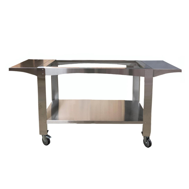 WPPO LLC Karma 55'' W x 40'' D Stainless Steel Grill Cart Or Table