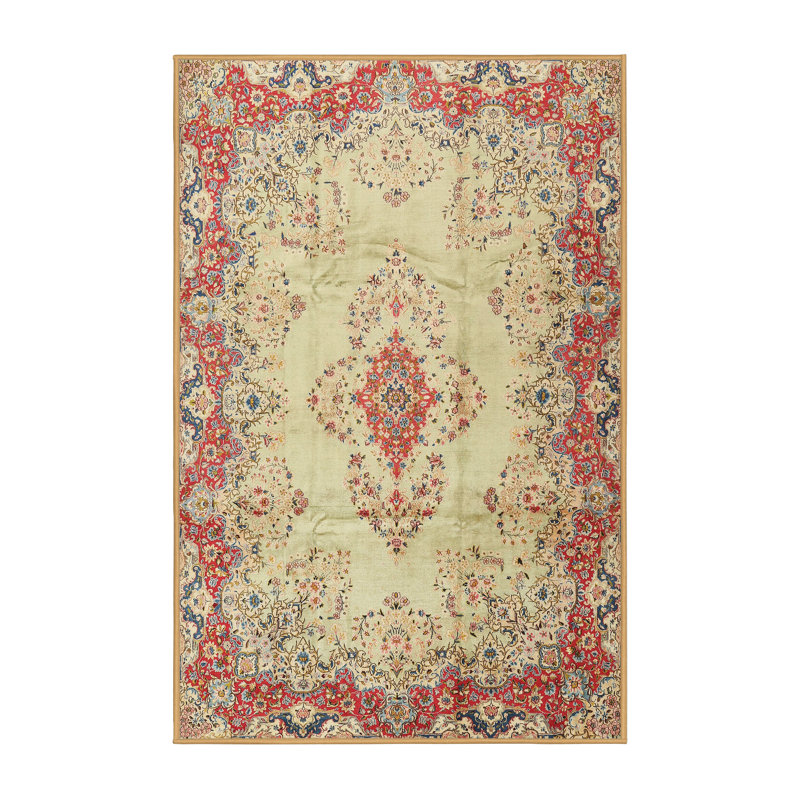 Oriental Indoor Rug, Rectangle 7' x 9'