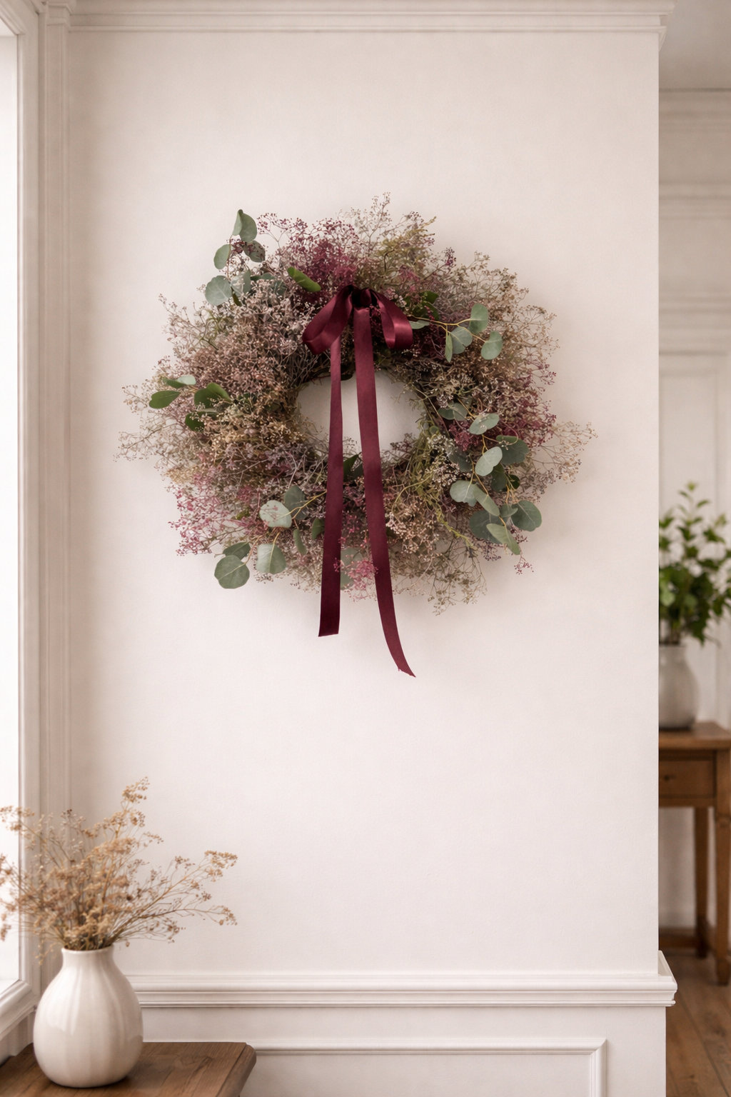 22" Handcrafted Eucalyptus Wreath