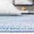 Rectangle Arbesa Power Loomed Polyester Area Rug in Blue-113206342