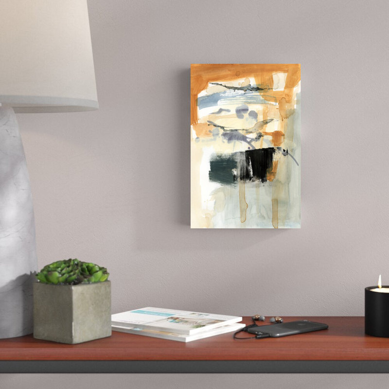 Seria I by Victoria Barnes - Wrapped Canvas Painting, 12" H x 8" W