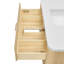 Meuble-lavabo mural double 72 po en chêne scandinave Francesca-134576940-134576944-134576939
