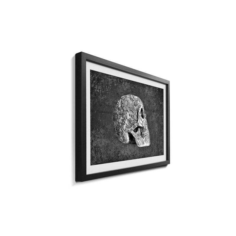 Suger Skull - Single Picture Frame Print, 40cm H x 60cm W