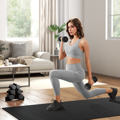 Rubber Dumbbell