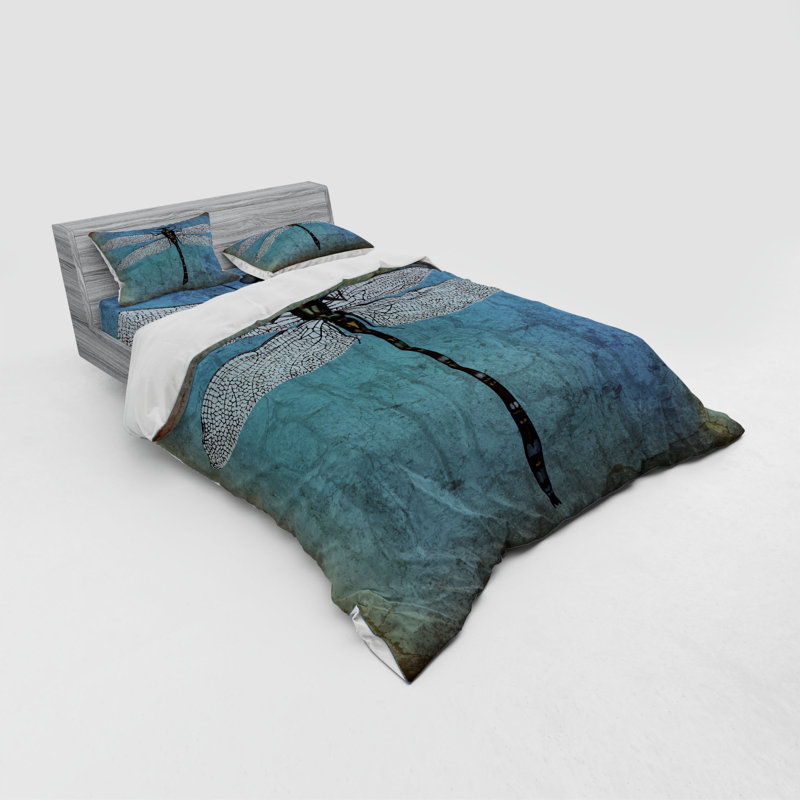 Farmhouse / Country Polyester Duvet Cover, Queen Duvet Cover + 3 Additional Pieces
