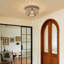Solid Wood Flush Mount
