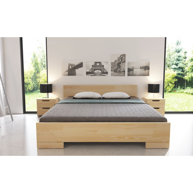Ventura Solid Wood Ottoman Storage Bed, 200 x 200cm
