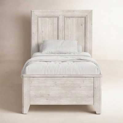 Jemma Solid Wood Panel Bed