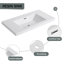 Meuble-lavabo autoportant avec lavabo en résine