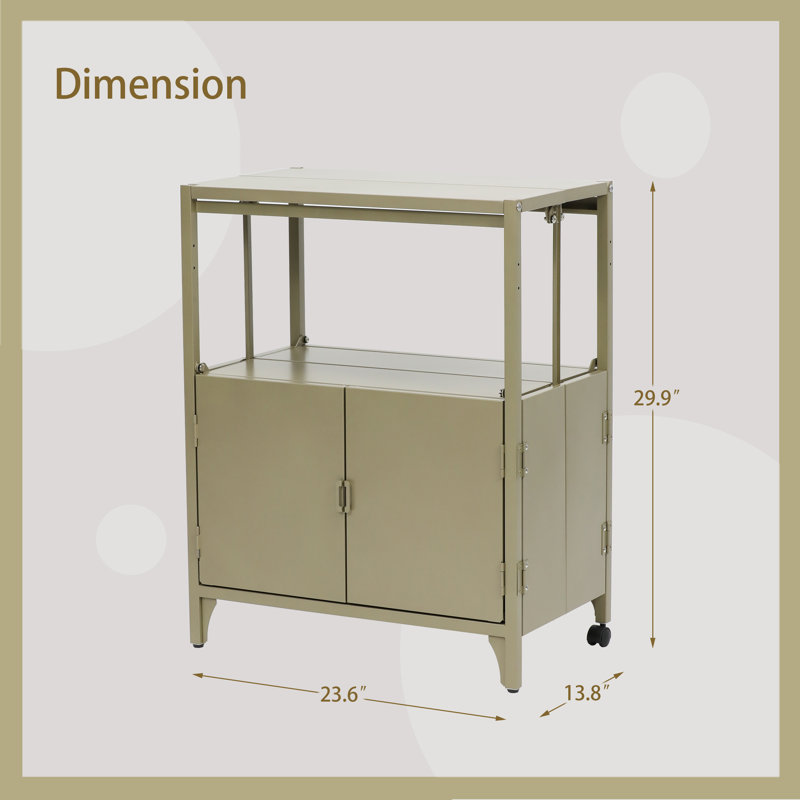Table de bout Accent 23,6 po, Or champagne