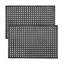 Tapis antidérapant en caoutchouc antidérapant avec trous 24 po x 36 po (2 x 3 pi)