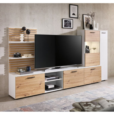 Heathrow Unfinished Entertainment Center for TVs up to 65"