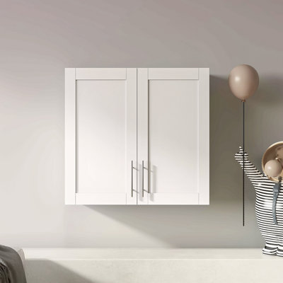 Stackable Wall Mounted Storage Cabinet, 11.81 "D X 31.50"W X 29.92 "H