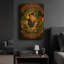 «Leprechaun Fire-Fighter 2016» par Flyland Designs, art mural en métal doré, 16 po x 24 po-1165886038