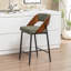 Tabouret de comptoir rembourré Devane-555924768
