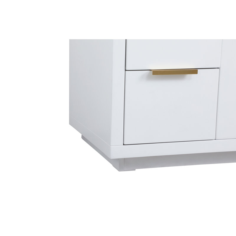 Ensemble de meuble-lavabo simple 54 po Broadlands, Blanc