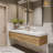 Single-handle Bathroom Faucet with Drain Assembly-70875464