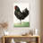 Brampt Standing Black Chicken-108427925