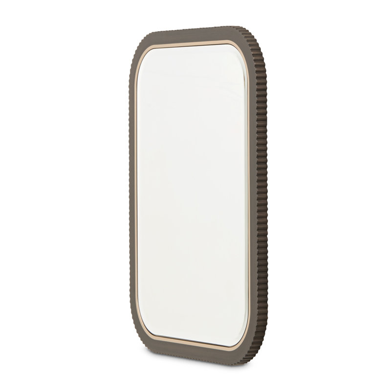 West Kensington Vanity Mirror, Espresso Wood