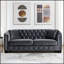 Canapé Chesterfield moderne de 77 pouces en velours, canapé 3 places, dossier capitonné-1465577839-1465577837