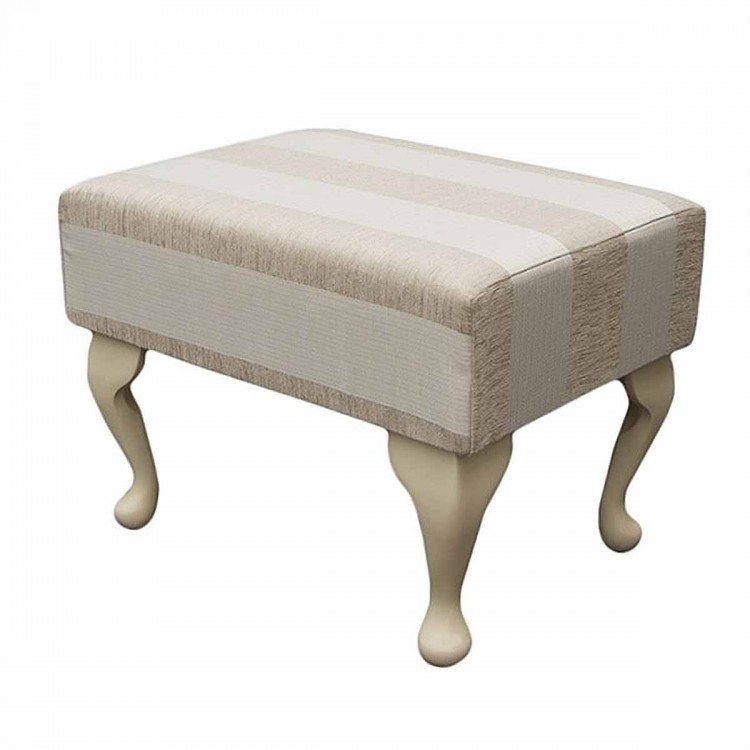50.8cm Wide Square Footstool Ottoman
