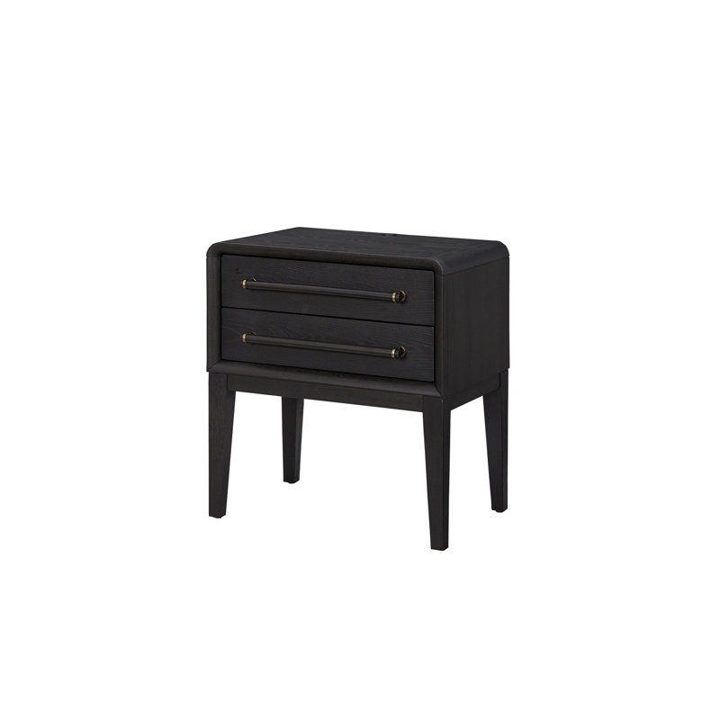 Petite table de chevet - poivre, Noir
