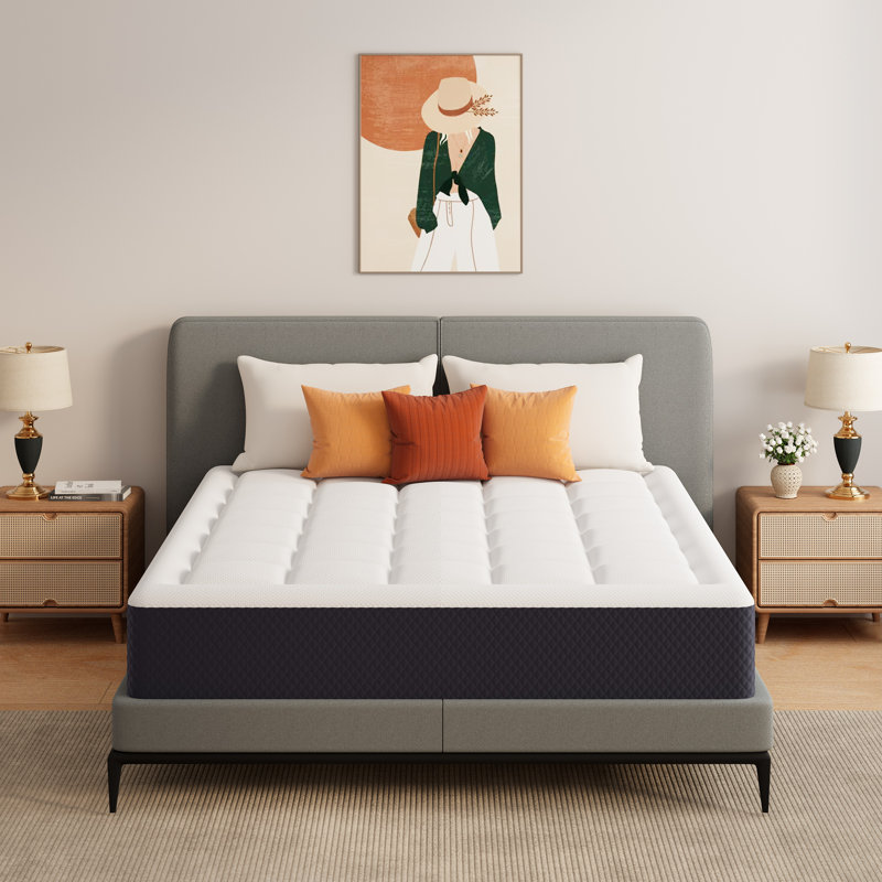 12'' Memory Foam Mattress In A Box – Medium Firm, Cooling Comfort, California King