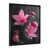 Cadre pour photo simple noir, bois massif