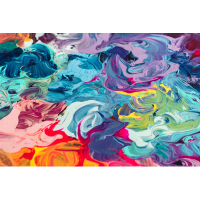 Colourful Acrylic - Wrapped Canvas Print
